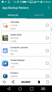 App Backup and Restore Android Apk screenshot 0