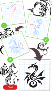 How To Draw Dragon screenshot 1