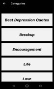 Depression Quotes in English - Overcome Sadness screenshot 3