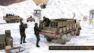 Game Mengemudi Truk Militer screenshot 5