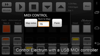 Electrum drum outlet machine