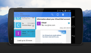 Синхронизация для ICloud Mail screenshot 2