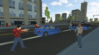 بزرگ اتومبیل گانگستر - سرقت رئال جرم شبیه ساز screenshot 1