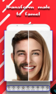 Face gender changer app swap screenshot 0