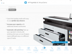 HP PageWide XL Virtual Demo screenshot 7