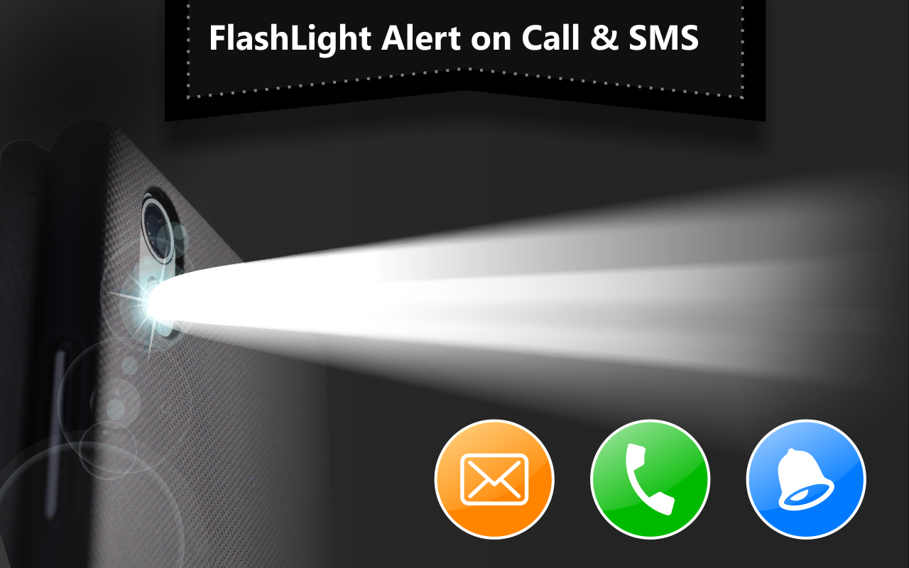 call sms flashlight