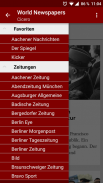 Zeitungen - Deutschland & Welt Nachrichten screenshot 0