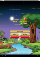 Learn Portuguese Verbs Game screenshot 7