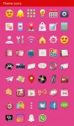 Wallpaper, ikon Emoji Love screenshot 3