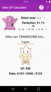 Ditto CP Calculator GO screenshot 2