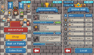 Eternis Heroes - Pixel Roguelike RPG screenshot 1