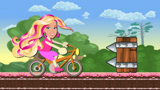 Barbie Fun Bike Ride screenshot 1