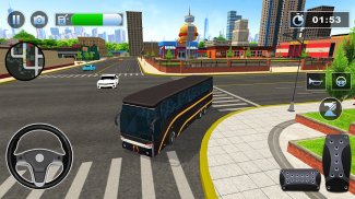 Bus Simulator : 3D Bus Games screenshot 0