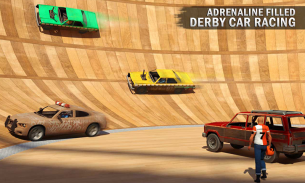 Maut Nah Pembongkaran Derby Mobil Penghancuran 3D screenshot 4