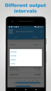 Income Calculator - Hourly wages & more screenshot 1