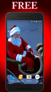 سانتا كلوز خلفية حية screenshot 1