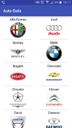 Mobile app of the website for car technical specifications www.auto-data.net. screenshot 0