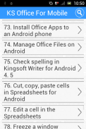 Kingsoft Office For Android Tutorial screenshot 2