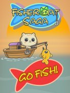 Fishing Games-Fisher Cat Saga！ screenshot 4