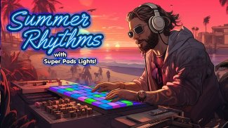 SUPER PADS LIGHTS - La tua app da DJ screenshot 2