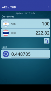 Argentine Peso x Thai Baht screenshot 2