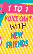 Aloha Chamada de áudio voz chat com novas pessoas screenshot 1
