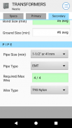 Transformer Calculator Free screenshot 2