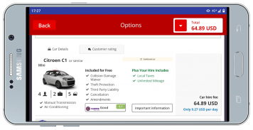 Car Rental Lite - Global Auto Rent -Worldwide Hire screenshot 1
