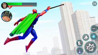 Iron Rope Hero Superhero screenshot 2