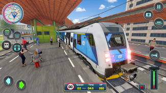 City Train driver: Train Games screenshot 1