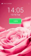 Pink Rose Theme For Cleaner screenshot 2