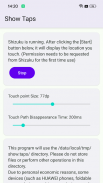 Show taps :  on any screen screenshot 4