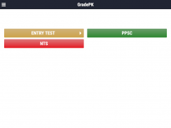 GradePK: ECAT-MDCAT-PPSC-NTS Preparations screenshot 0