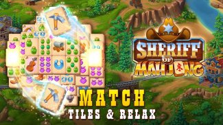 Sheriff of Mahjong: Tile Match screenshot 7