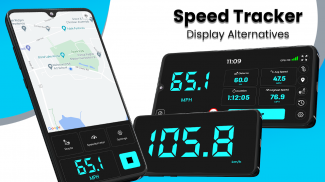 GPS Offline Digital Tacho & Kilometerzähler HUD screenshot 6