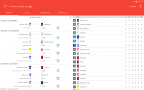 Live Scores for La Liga 2023 screenshot 6