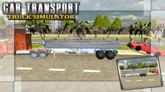 De voiture Transport Truck Sim screenshot 11