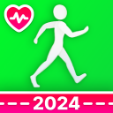 Pedometer walking step Counter Icon