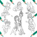 croods Coloring Book