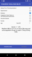 CHA2DS2-VASc HAS-BLED Score Calculator screenshot 5
