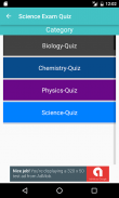 Science Exam Quiz screenshot 2