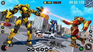 Dino Robot Attack Battle Games screenshot 1