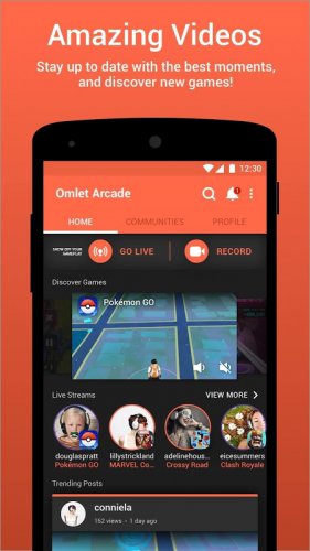 Omlet Arcade - Live Stream et Enregistrer screenshot 6