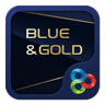 (FREE) Blue Gold GO Launcher Theme