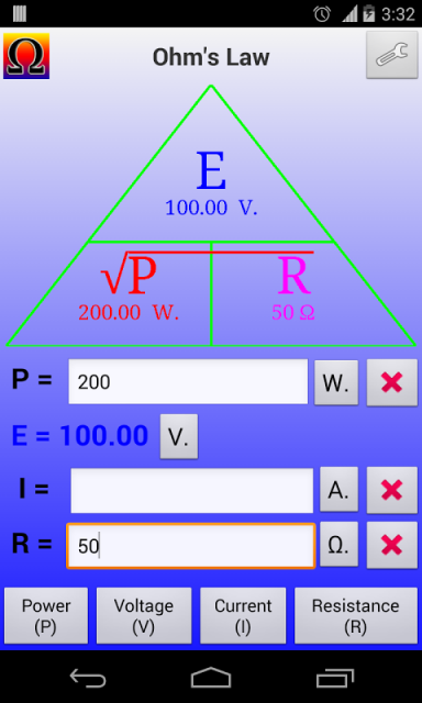 Ohm's Law Calculator | Download APK for Android - Aptoide