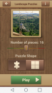 Landschaft Puzzle Spiele screenshot 6