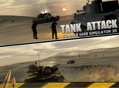 Tank Attack: Artillero Guerra screenshot 7