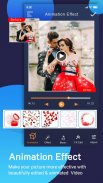 Photo Animation Video Effect Maker with Music screenshot 1