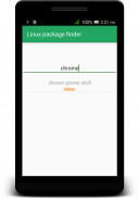 Linux Package Finder screenshot 2