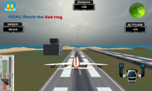 Plane Flight Simulator Jogo 3D screenshot 2